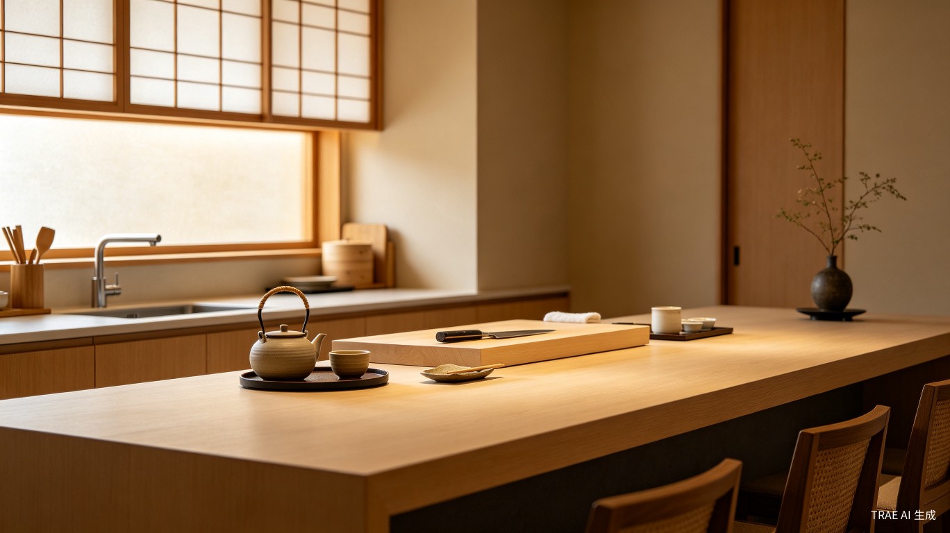 Japanese-Style Compact Kitchen - Optimized Down to the Centimeter thumbnail 3
