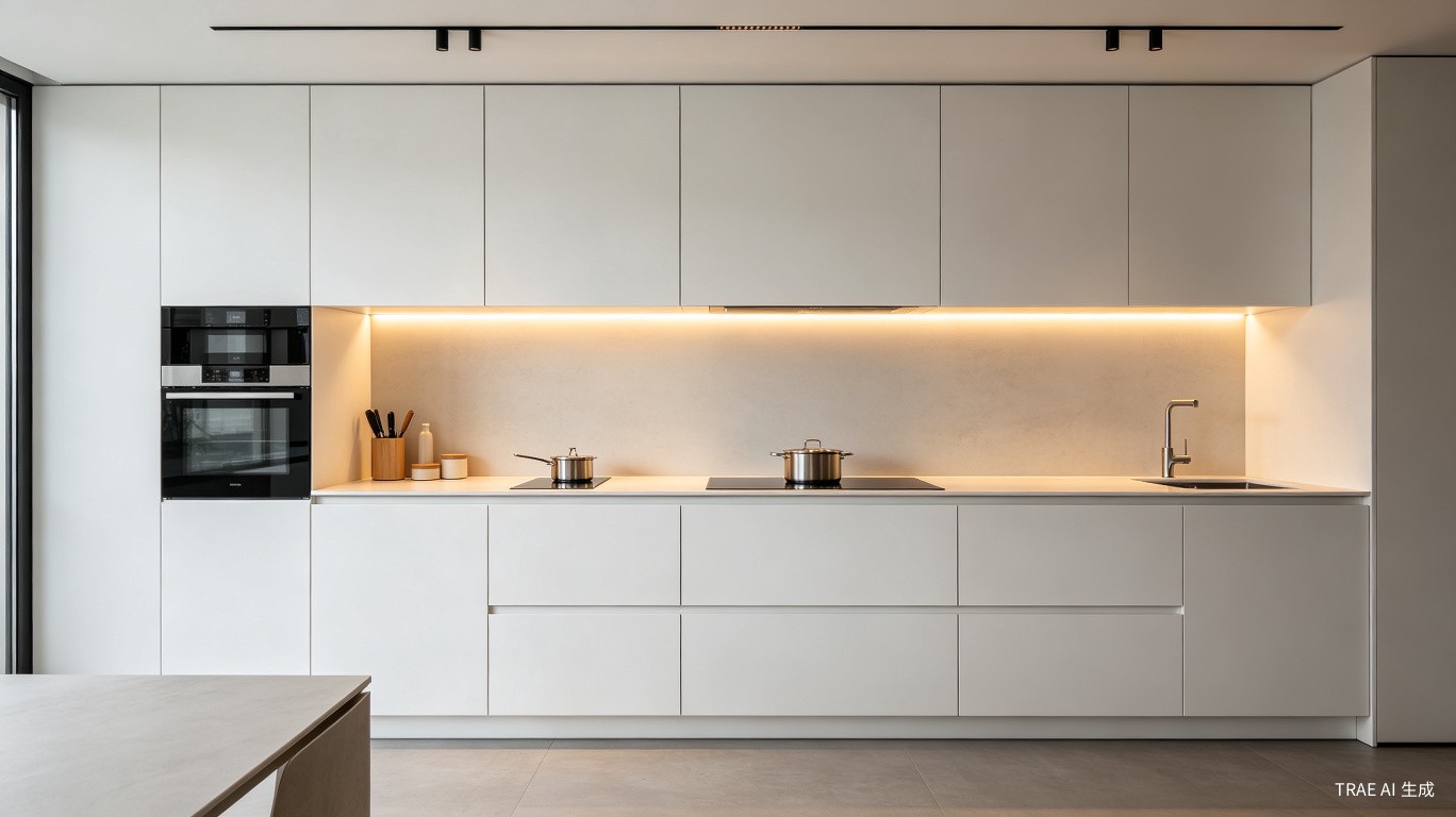 Modern Minimalist Kitchen - Less Stuff, More Convenience