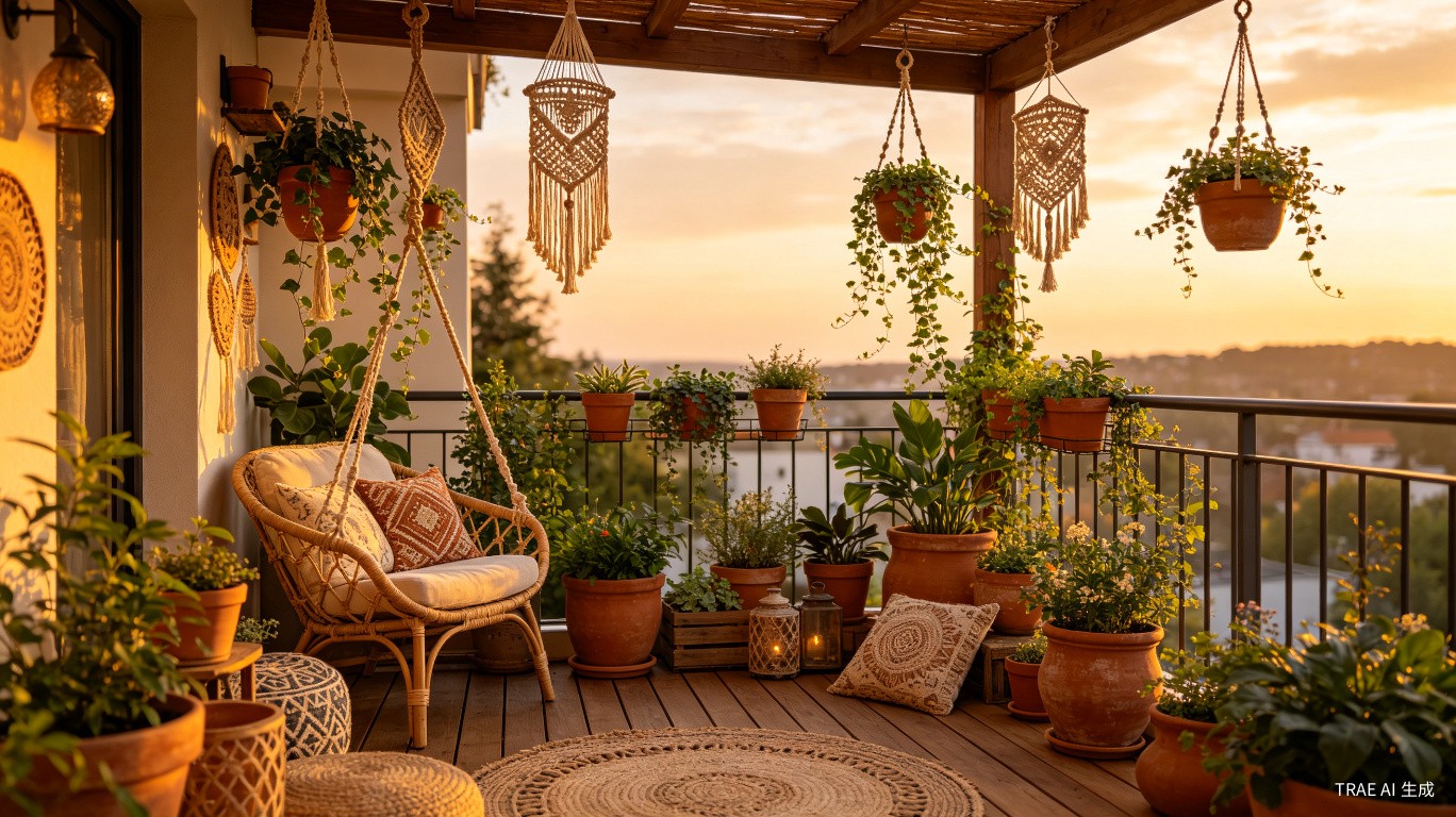 Bohemian Balcony - A Green Paradise in the City